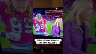 Celebrity #49ers George Kittle contemplated showing off his F Dallas shirt after the game 😅 Net Worth