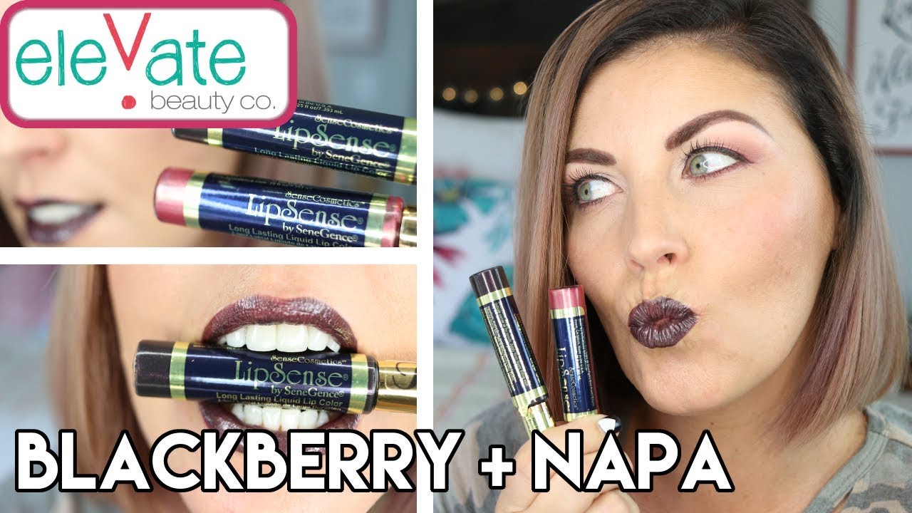 LIPSENSE BLACKBERRY + NAPA 🎨 Mixing Colors! YouTube