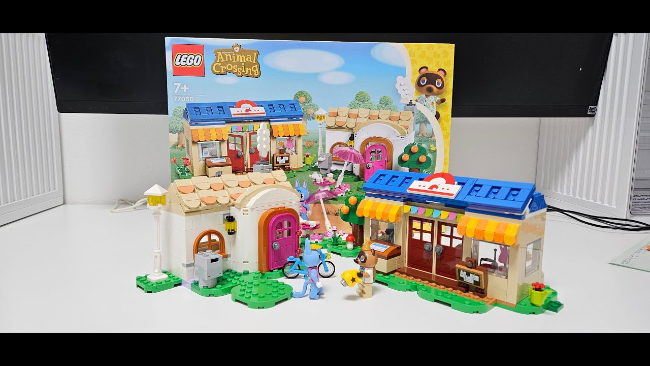 LEGO77050 Animal Crossing™ Nook's Cranny & Rosie's House speedbuild