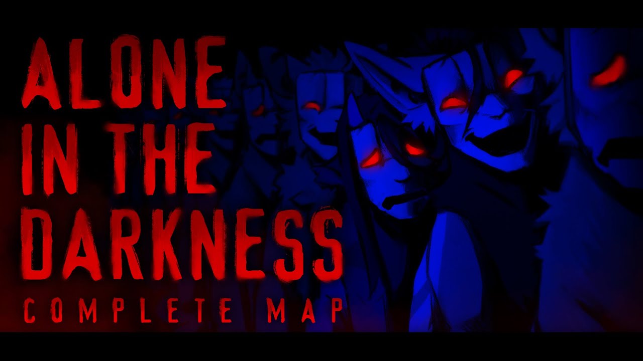 Alone in the Darkness - COMPLETE OC AU MAP (Lethal Company themed)