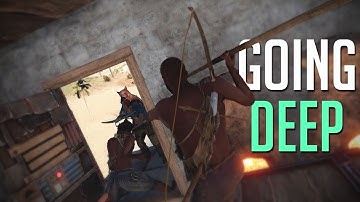 Rust | GOING DEEP ON A ZERG ON WIPE DAY