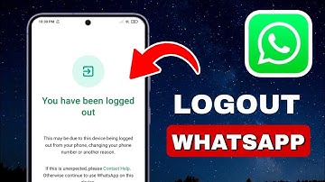 How To Log Out Of WhatsApp On Android (UPDATED METHOD)