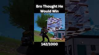 Bro Thought He Would Win