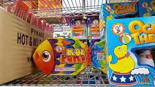 Chief's Trading Post and Discount Fireworks Store Tour in Princeton Wisconsin. (part1)