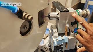 Easily Calibrate Round Shape | KMT Calibrating Machine  #Calibratingmachine #cabochonmachine