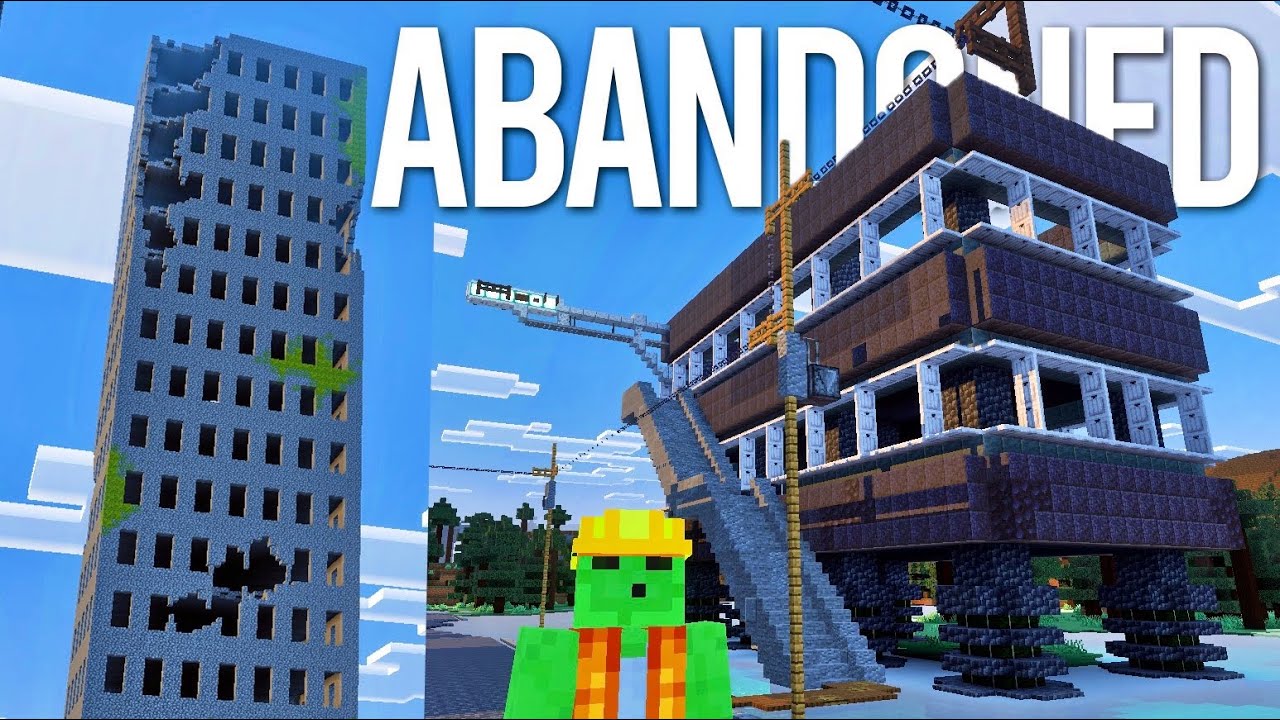 Making Cool Buildings in my CITY! - Let's Play Minecraft 674 - YouTube