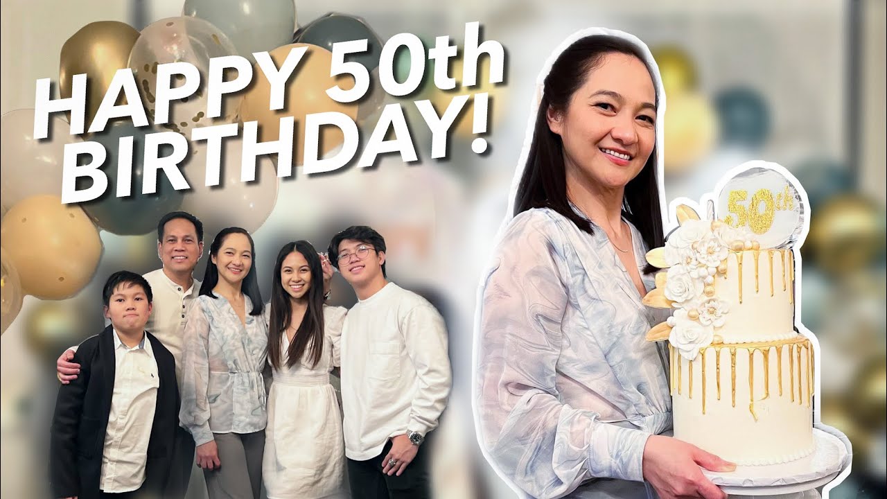 MOM'S 50th BIRTHDAY!!