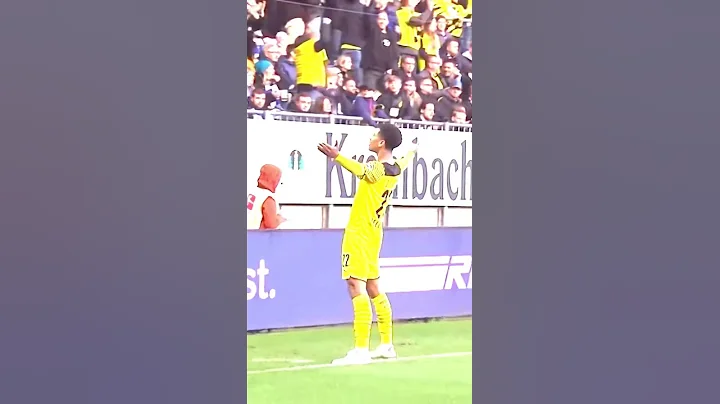 Bellingham 🥶 #dortmund #football #bundesliga #celebration #edit