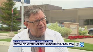 Kent Co. did not see increase in deaths by suicide in 2020