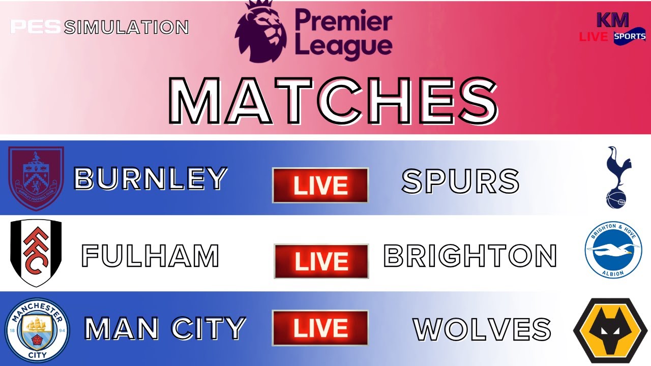 LIVE 🔴 Premier League 2025/26 Football Simulations | PES 2021