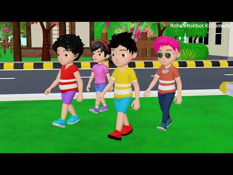 Helicopter Mein Masti | Helicopter Video | Rohan Robot Ki Comedy
