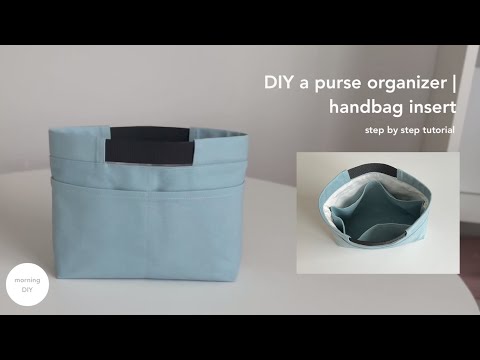 DIY Purse Organizer Tutorial - Swoodson Says