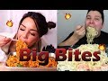 mukbangers doing BIG BITES for 6 minutes