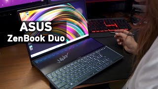 картинка: Ноутбук с 2 дисплеями - Asus Zenbook Duo UX481