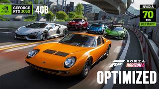 Forza Horizon 6 | OPTIMIZED Settings | RTX 3050 4GB VRAM