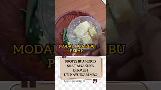 MBG INI SINGKONG DIPARUT KEJU..!!