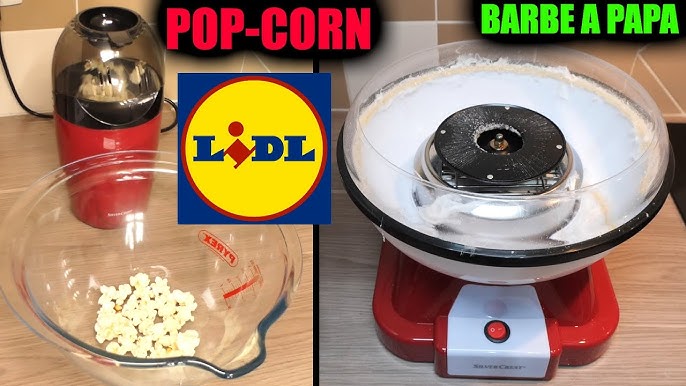 Unboxing /LIDL - appareil YouTube SilverCrest PopCorn à Maker Testing popcorn