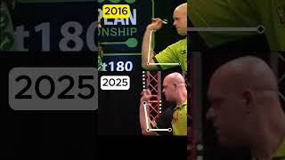 Famous MVG PRIME vs NOW: Darts Throwing Action Net Worth