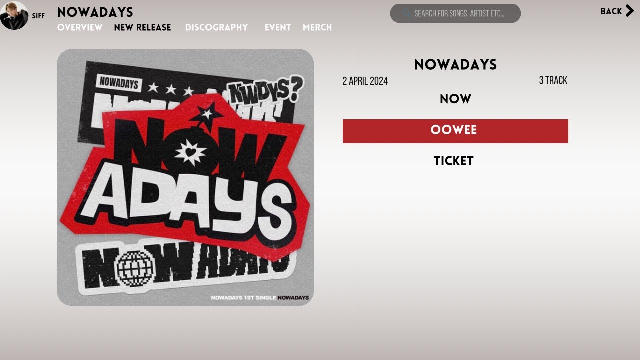 NOWADAYS NOWS シユン ポラロイド NOWADAYS(나우어데이즈) Debut Trailer #SIYUN - YouTube