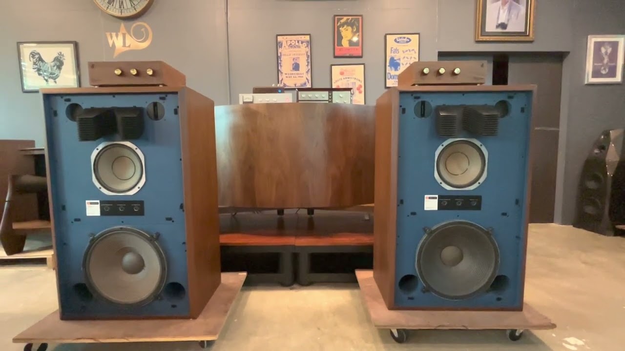 JBL 4343 With New Crossover Network 22,May 10 - YouTube