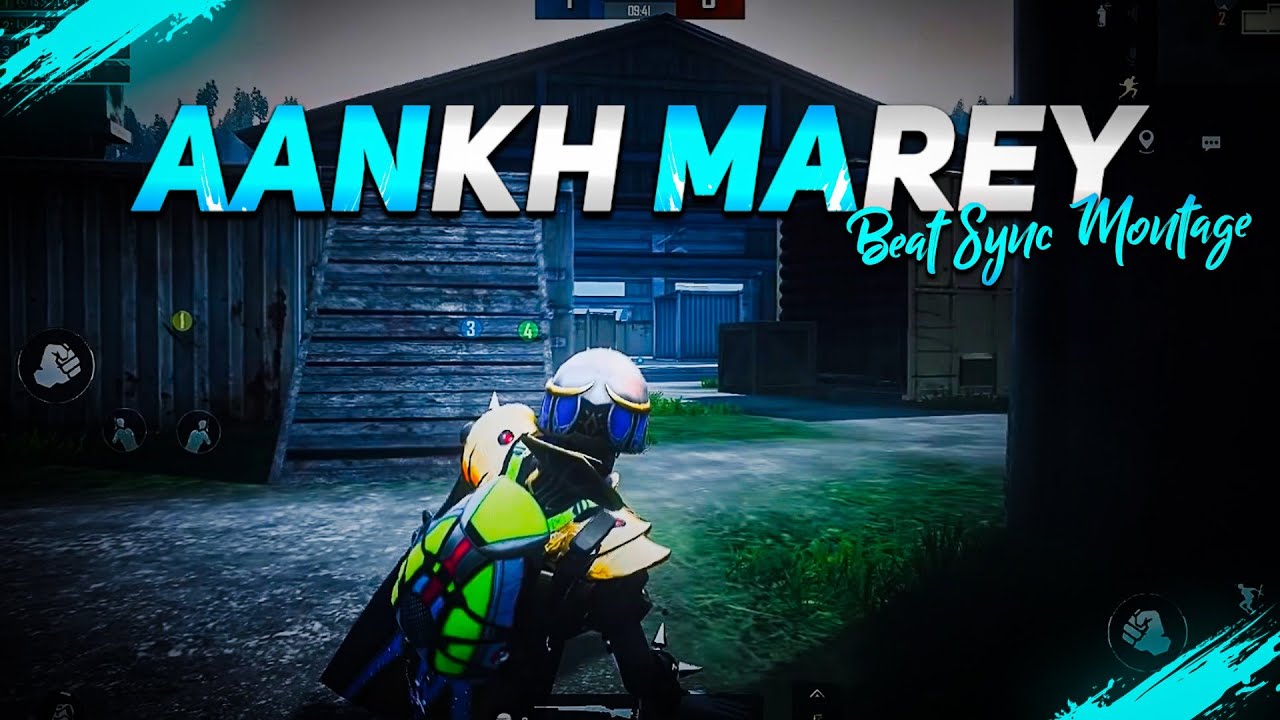 Aankh Marey   Beat Sync Montage  Hindi Song Pubg Montage  Fist Montage 
