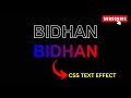 Amazing Text Color Effect with HTML  and CSS | Coding Cloud