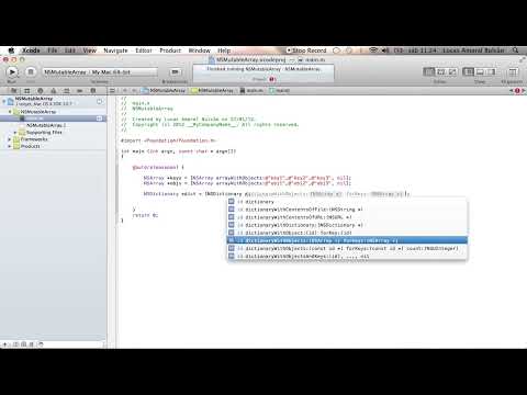 Objective C (Introdução) - NSDictionary 30 / 31