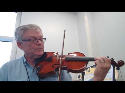 Let's Read "D" Essential Elements Book 1 #23 for violin or viola