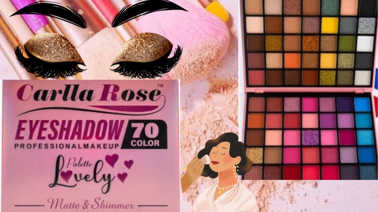 تجربتي باليت ايشادو كارلا روز 💁🏻🤩🥳