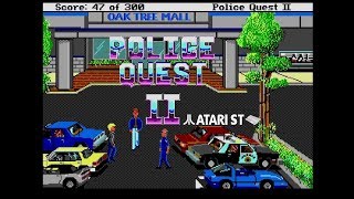 Police Quest II : The Vengeance - Atari ST (1988) screenshot 2