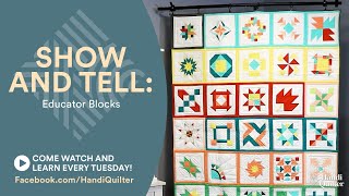 Show and Tell: Educator Blocks