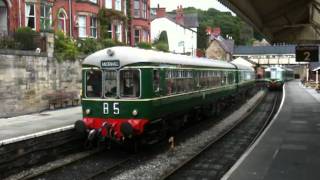 Llangollen Railway : Wickham Class 109 DMU set