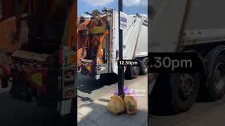 POV  You are Plashet Road’s timed waste collection in action
