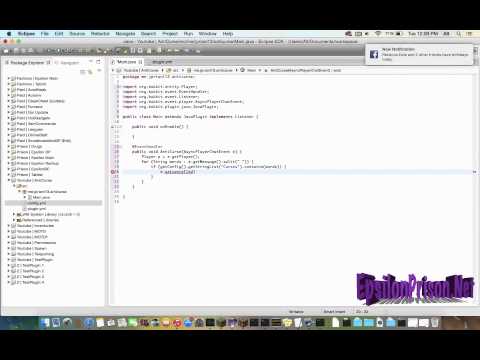 Bukkit Coding | Episode 7 - Anticurse | How to code a minecraft plugin