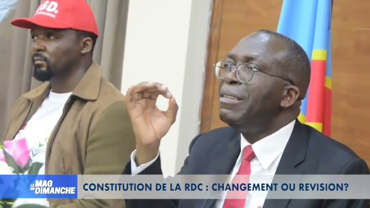 Constitution de la RDC: Changement ou révision? Leader Kingonzi invité du Mag du Dimanche