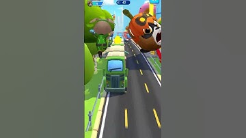 Talking Tom Hero Dash Super Hero Ben Running Super Fast - Complete Daily Missions Android Gameplay