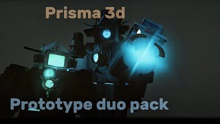 PROTOTYPE DUO pack roblox prisma 3d model