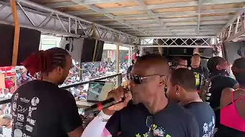 Triple Kay Band & Asa Bantan live for Jouvert Morning in Antigua August Monday 2019