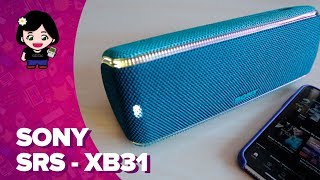 Sony SRS-XB31: ¡altavoz bluetooth con luces! | ChicaGeek