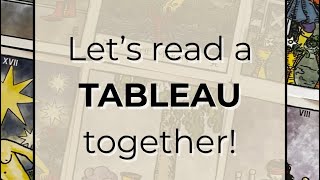 Tarot Tableau in Action! Let’s read a Nine Card Tableau together!