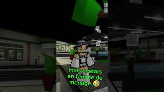 met avatars en femme de menage #roblox