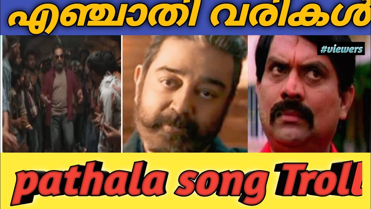 എഞ്ചാതിവരികൾ/pathala pathala song troll😂/Hari Trollen