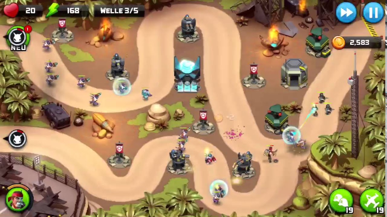 Alien Creeps - Kampagne 4 - Ausguck (3 Sterne)