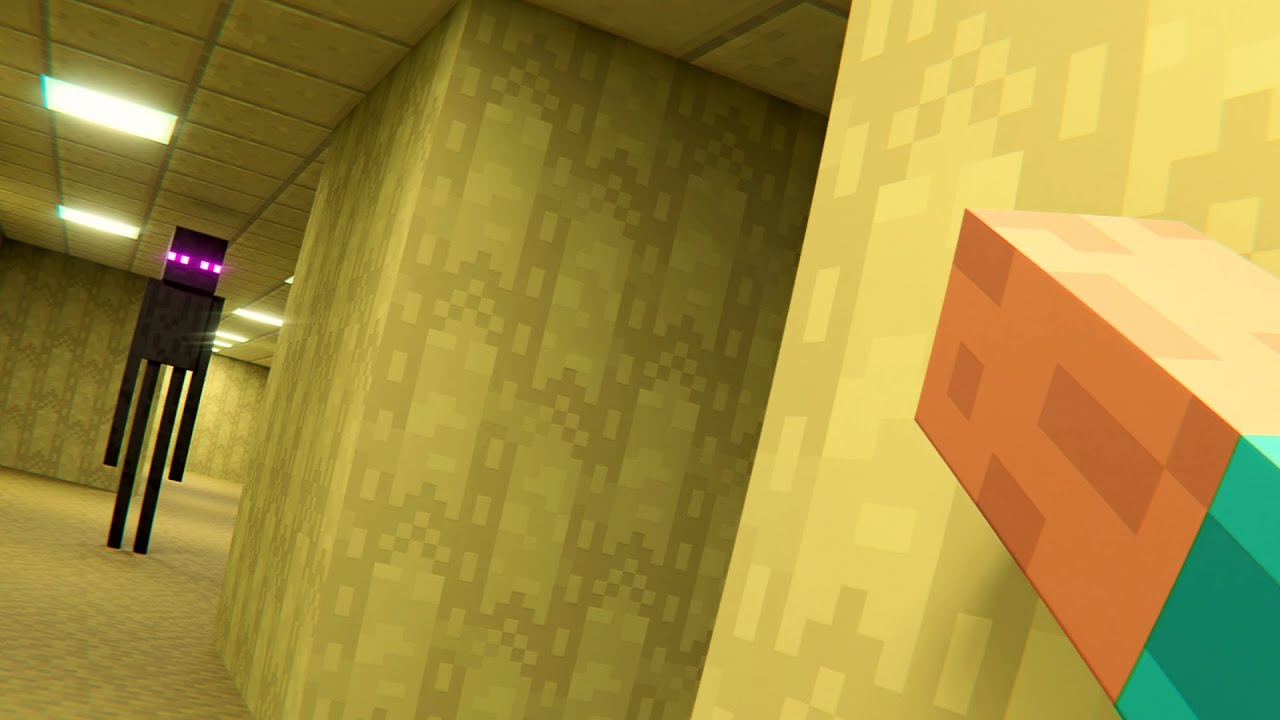 The backrooms in Minecraft (Found Footage) 