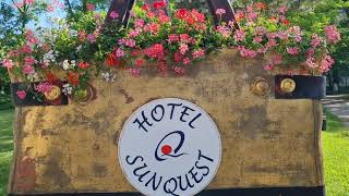 TERASA RESTAURANTULUI Hotelului SUNQUEST