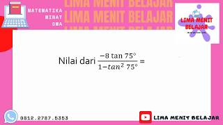 Trigonometri analitik rumus sudut ...