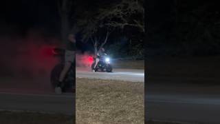 Shredding Tires Cuz Life’s Short 💨🤟🏼 #shorts #viral #motorcycle #burnout #drift #bike #yamaha