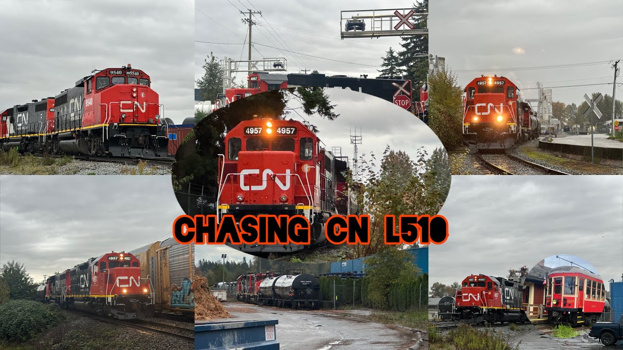 The New Kid On The Block! Chasing CN L510 Pt. 6 - YouTube