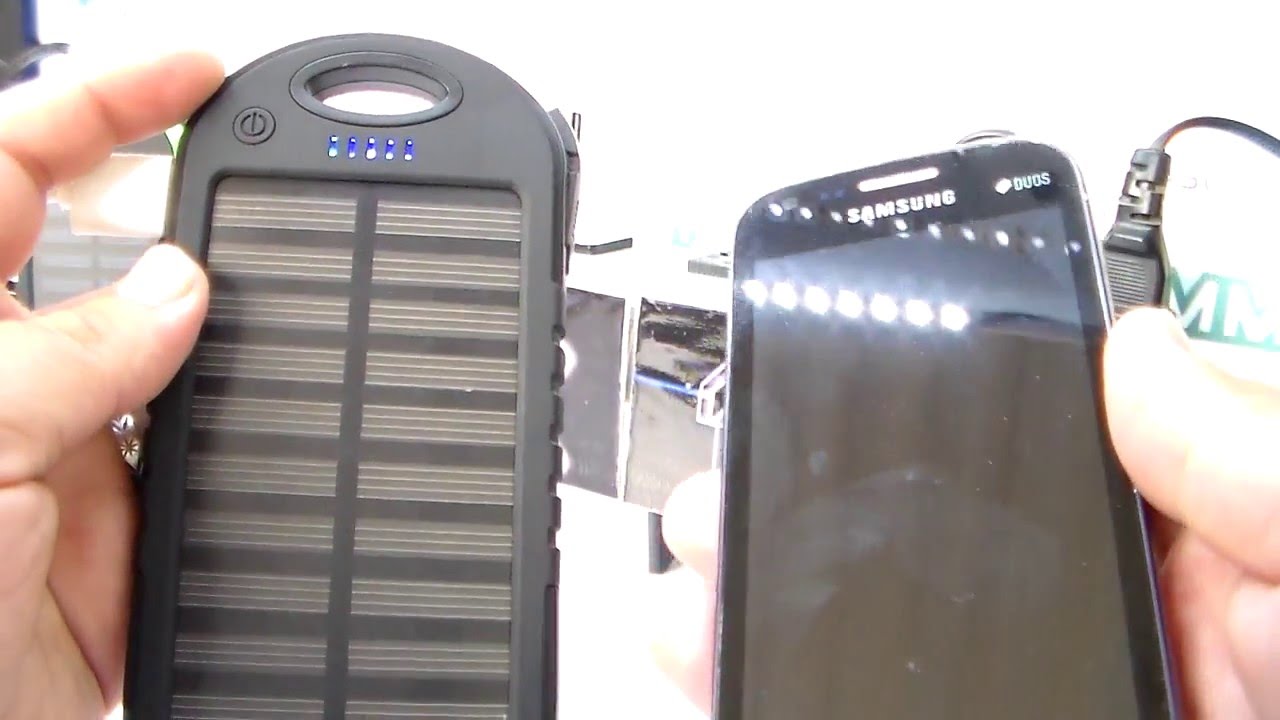 Bateria Infinita Para Tu Celular o Movil / Cargador Solar (Experimentar en  casa) 