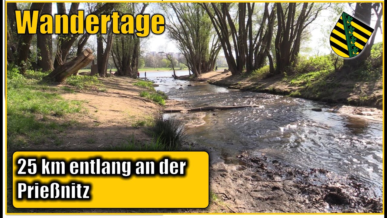 Die Prießnitz | 25 km von der Quelle bis zur Mündung | Dresden Heide | Nixenteich | Sachsen | S1 F9